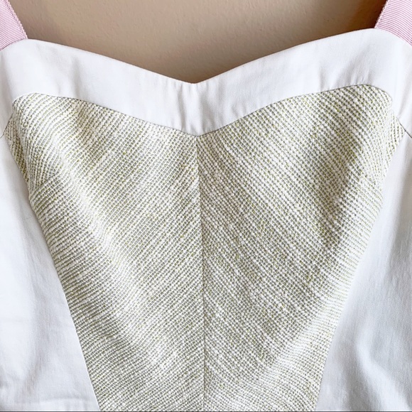 Ted Baker | body con dress boucle pale RELISTED - Picture 3 of 16